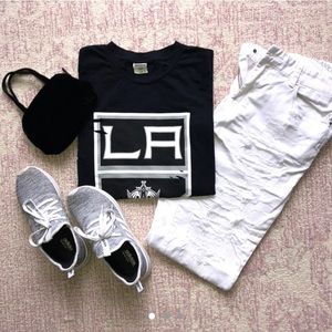 Distressed LA King T Shirt